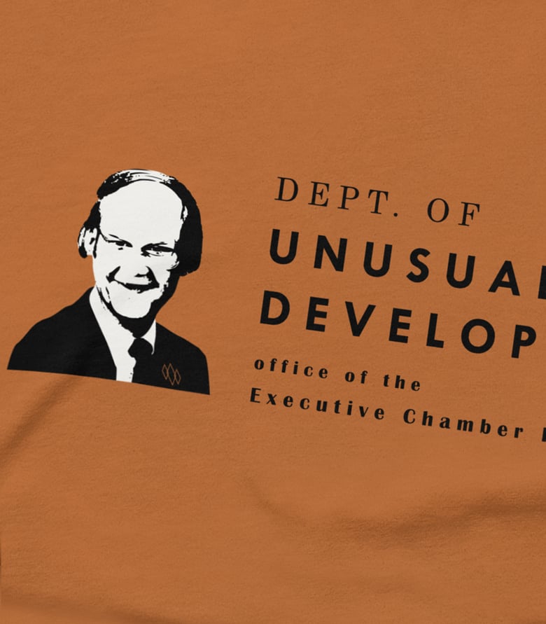 Image of Dept. of Unusual Developments T-Shirt