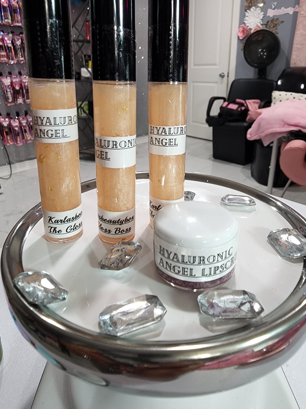 Hyaluronic Angel & Soothing Lavender  Hyaluronic  Lip Scrub Duo