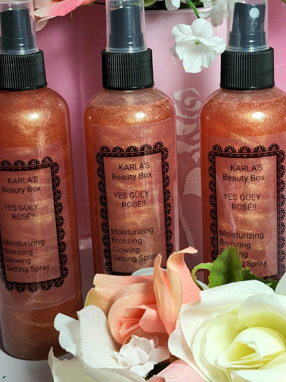 YES GUEY ROSE!!! Setting Spray