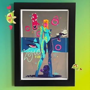 Image of "Dressed to Kill" Metroid Tribute Prints