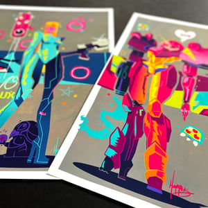 Image of "Dressed to Kill" Metroid Tribute Prints