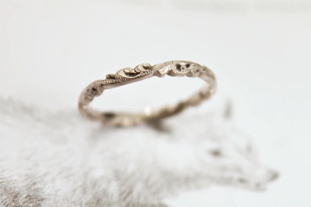 Designer Hand Carved Band Silver Ring Solid 925 Sterling - Etsy | Antique  silver rings, Sterling silver rings bands, Bridesmaid rings