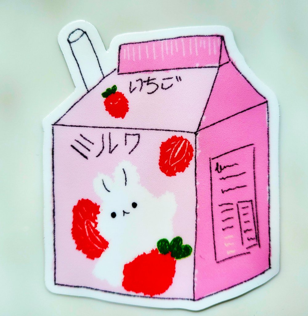 Image of Strawberry milk bunny 