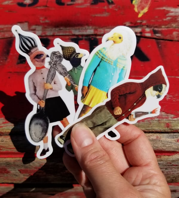 Image of Birdy Sticker 3-pack