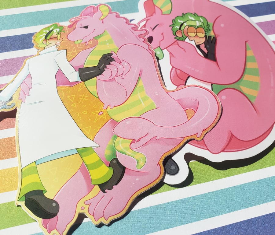 Gummy and The Doctor -- Stickers!