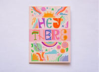 Image 1 of Hey There Greeting Card - Set of 5