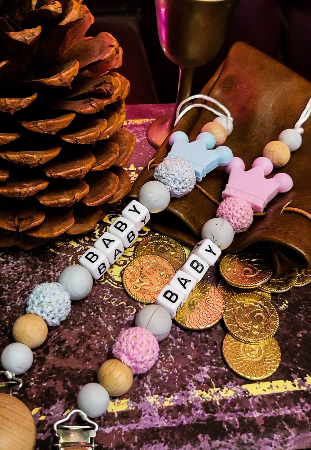 👑The Armored Kingdom Baby Teether Bracelet