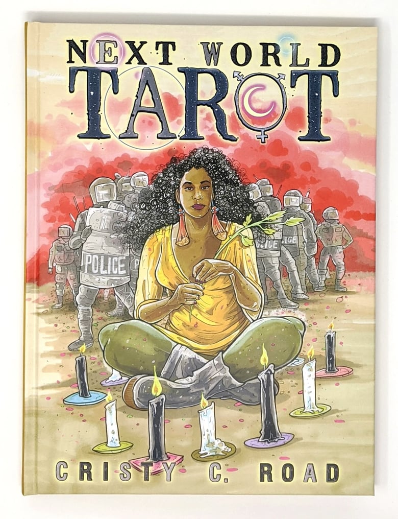 Image of NEXT WORLD TAROT Hardcover Art Book (Silver Sprocket Comics)