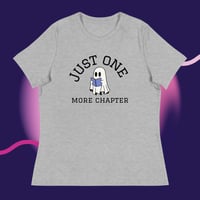 Image 1 of Just one more chapter reading ghost Women's Relaxed T-Shirt