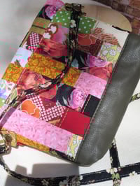 Image 4 of Patchwork Pagoda Mini Crossbody Purse