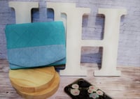 Image 1 of Coastal Blues Compact Clutch Wallet