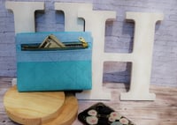 Image 2 of Coastal Blues Compact Clutch Wallet