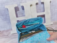 Image 4 of Coastal Blues Compact Clutch Wallet