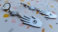 Image 1 of 'Palmistry' Earrings