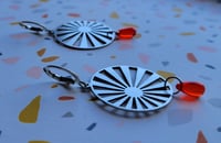 Image 2 of 'Rising Sun' Earrings