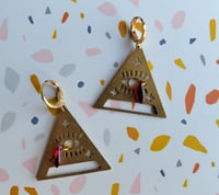 Image 1 of 'Illuminati' Earrings