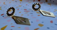 Image 2 of 'Diamond Plaza' Earrings