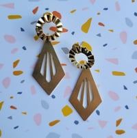 Image 1 of 'Diamond Plaza' Earrings