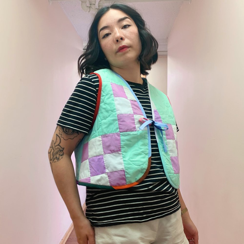Image of Quilt Vest — April