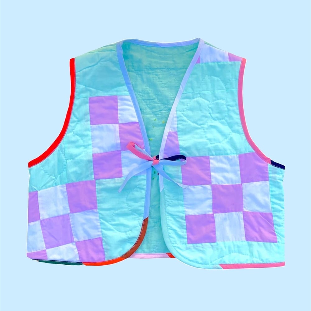 Image of Quilt Vest — April