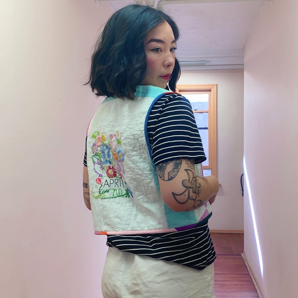 Image of Quilt Vest — April