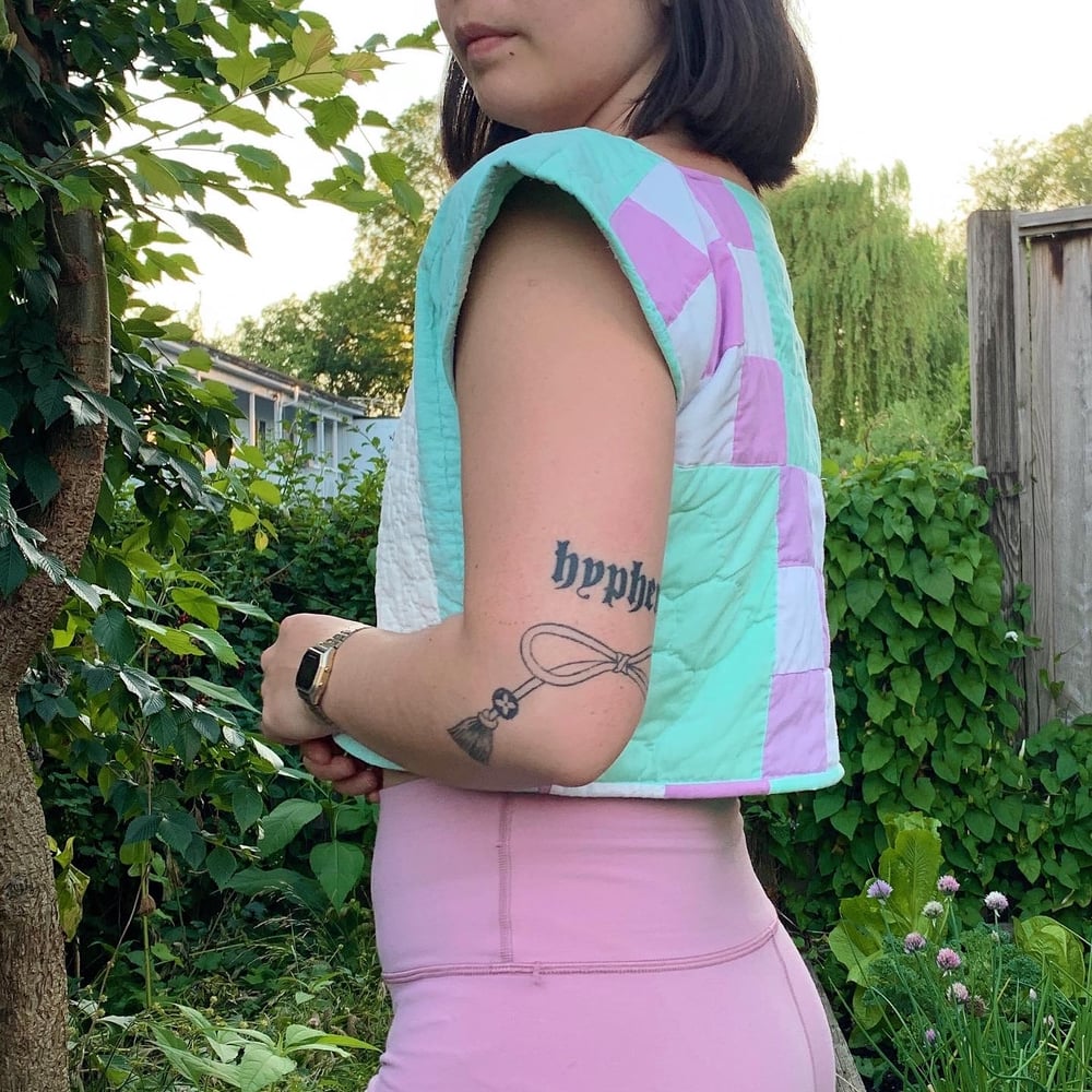 Image of Quilt Crop Top — June