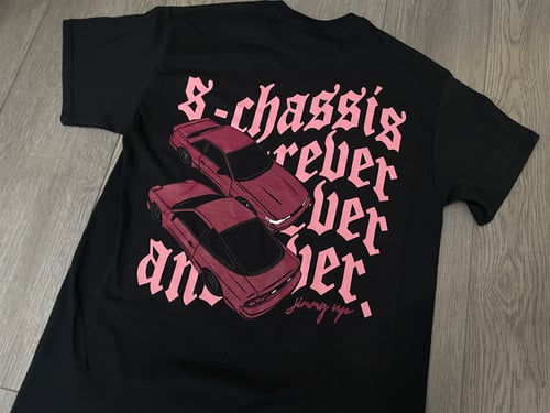 Image of S13 S-Chassis Forever Cherry Pearl Tee