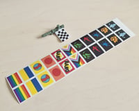 Image 2 of Stickers and Flags for Velocitron 500 Legacy Cosmos