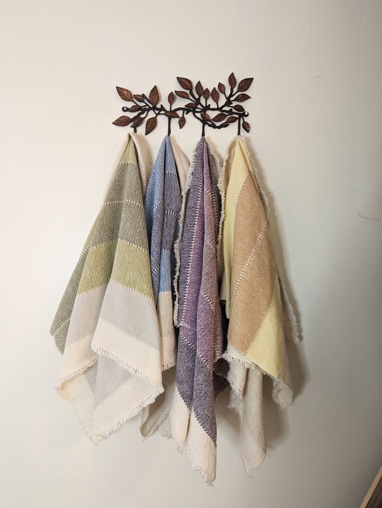 Image of Handwoven Colorblock Towels