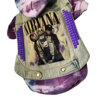 Image 2 of Nirvana Hoodie/Battle Jacket Set - M