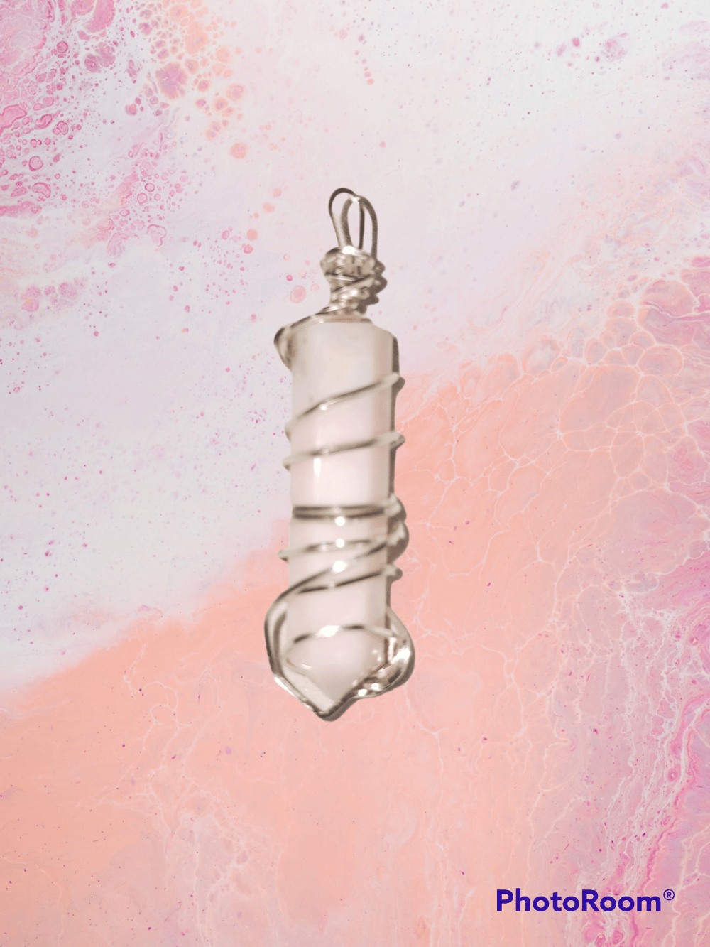 Baby Rose Quartz terminated