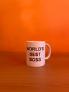 Taza "World's Best Boss"