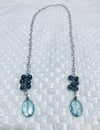 Sterling Silver Aquamarine Lariat