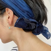 Image 4 of Petite turquoise earrings