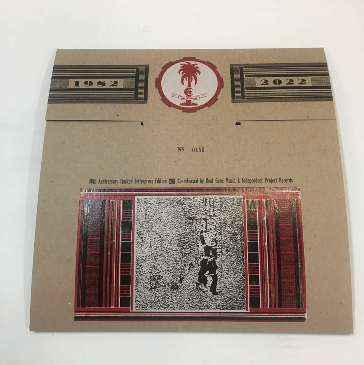Image of SAVAGE REPUBLIC - Tragic Figures 2xLP (on red) and Deluxe Letterpress Edition 2xLP