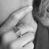 Image 3 of Double Delta Ring