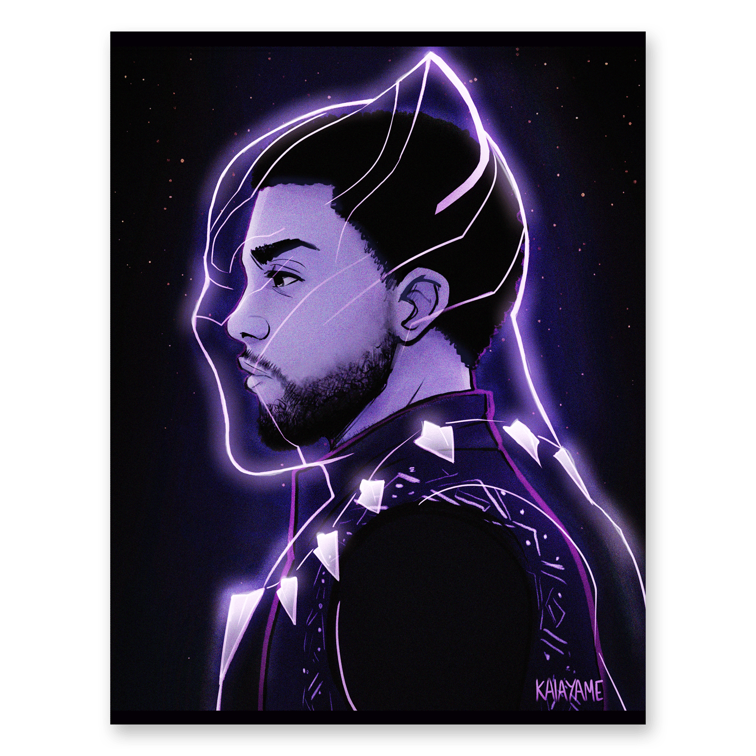 Black Panther print kaiayame