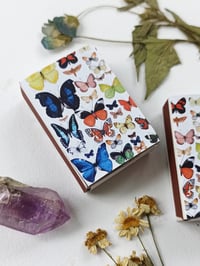 Image 3 of Butterflies Matchbox 