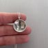 Sterling Silver Purdue Bell Tower Saucer Necklace Image 2