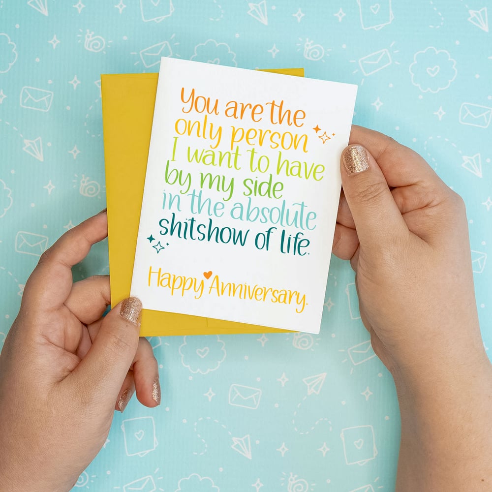 Image of Anniversary Shitshow Card