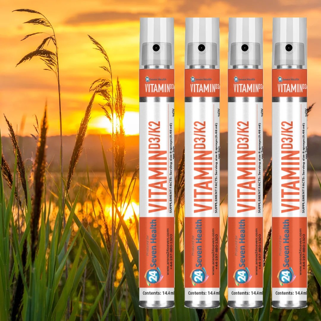 Vitamin D3/K2 Spray (4 pack) Ensure Health