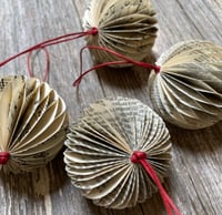 Image 1 of Vintage Paper Baubles 