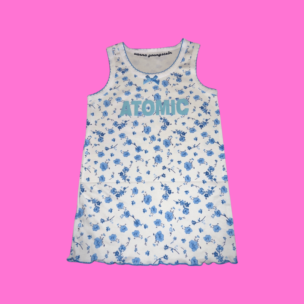 Image of Pre Order "ATOMIC" TANK BLUE Limited Edition 