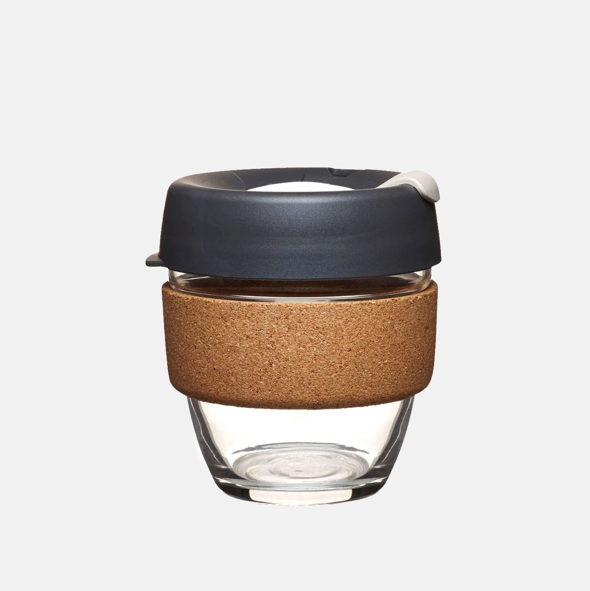 Image of Cork Brew Reusable 8oz Glass Coffee Cup 