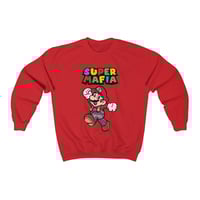 Image 3 of Super Mafia Unisex Heavy Blend Crewneck Sweatshirt
