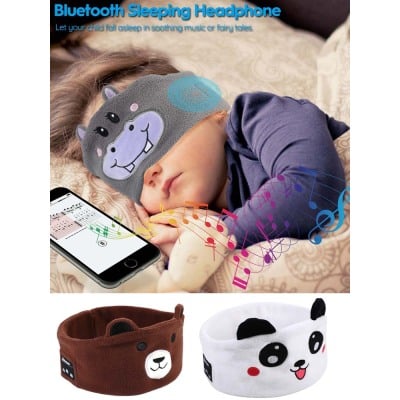 Image of Bluetooth Headset Headband Sleep Mask