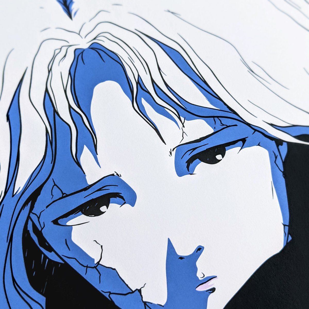 Perfect Blue' Poster by Ethan Sharp