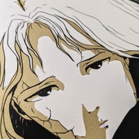 Image 2 of 'Angel's Egg' (Gold) Poster by Ethan Sharp