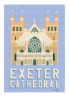 Exeter Cathedral Print