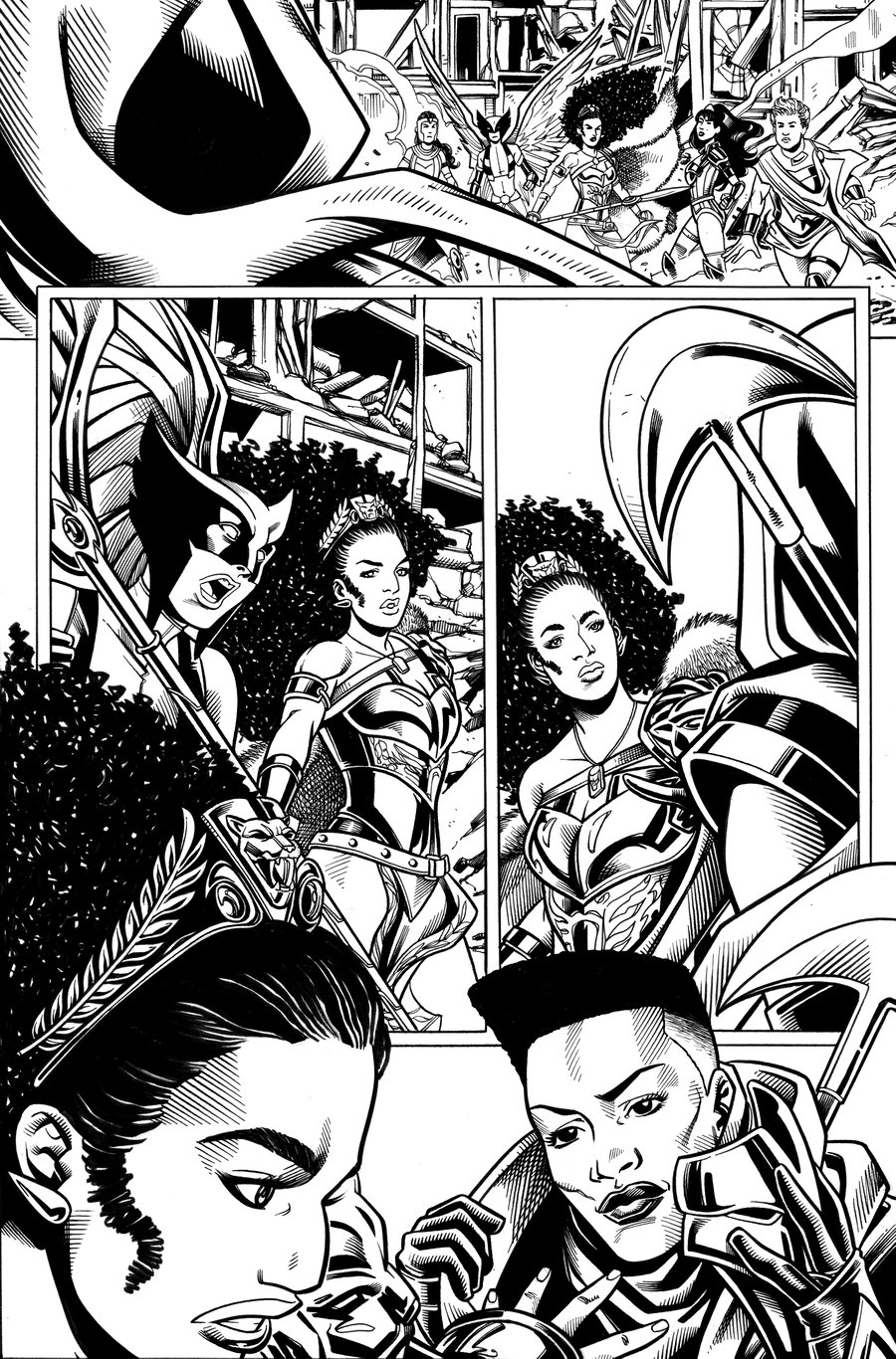 Image of Nubia: Queen of the Amazons #2 PG 22